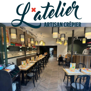 Une nouvelle crêperie L’Atelier Artisan Crêpier a ouvert à Paris