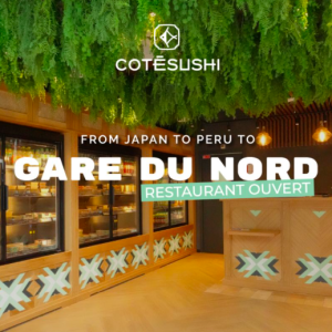 Un nouveau Côté Sushi a ouvert ses portes à Gare du Nord !