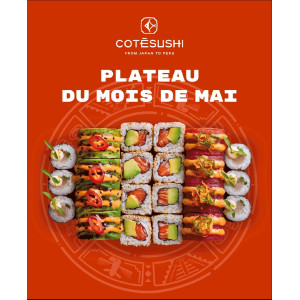 Côté Sushi dévoile un plateau inédit pour célébrer le mois de mai