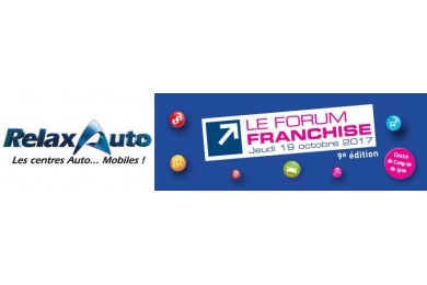 Venez rencontrer Relax Auto au salon Forum Franchise de Lyon