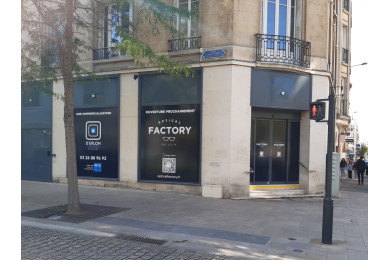 Top départ des travaux de la boutique à Reims !