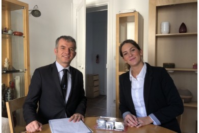 Ouverture L’AUTRE RIVE agence funéraire à Amiens avec Carole CAVENEL