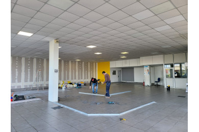 DEBUT DES TRAVAUX POUR LE NOUVEAUX CENTRE E.REEL DE MONTARGIS (45)