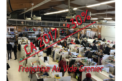 Au Vide Grenier - Un chiffre d\'affaires en progression de 30%