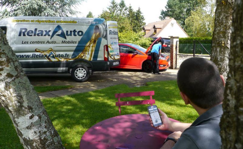 FRANCHISE RELAXAUTO - le camion atelier